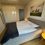 Nordsee Panorama Direkt Am Wasser Hafenblick Daire Pellworm