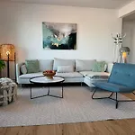 Nordsee Panorama Direkt Am Wasser Hafenblick Daire Pellworm