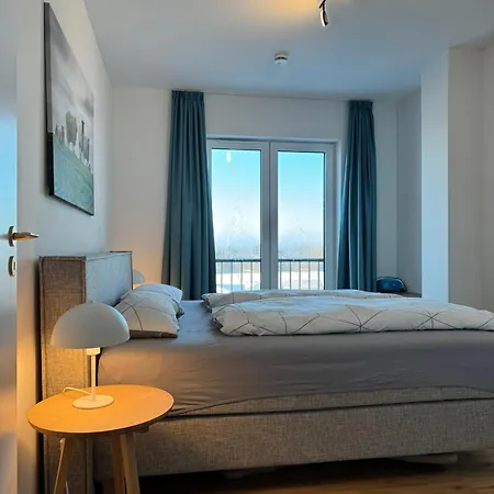 Appartement Nordsee Panorama Direkt Am Wasser Hafenblick