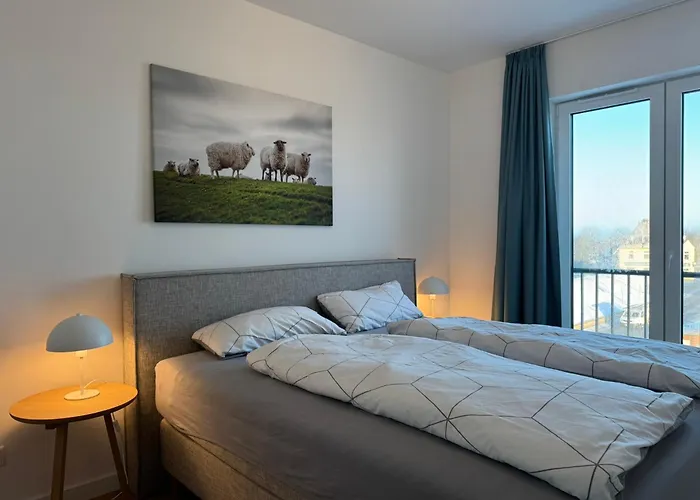 Apartamento Nordsee Panorama Direkt Am Wasser Hafenblick *